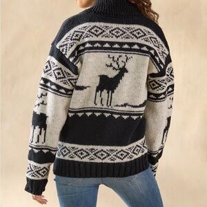 “Woodland Stag Cardigan” by Lost Horizons. New with tags from Sundance.